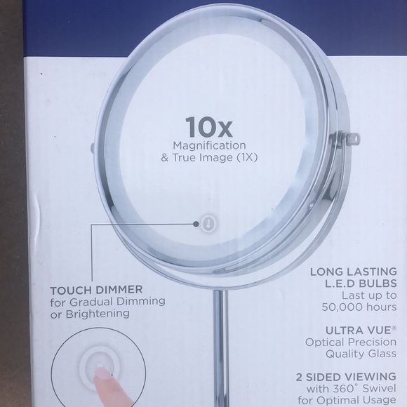 MAKEUP MIRROR 10X - Picture 3 of 9